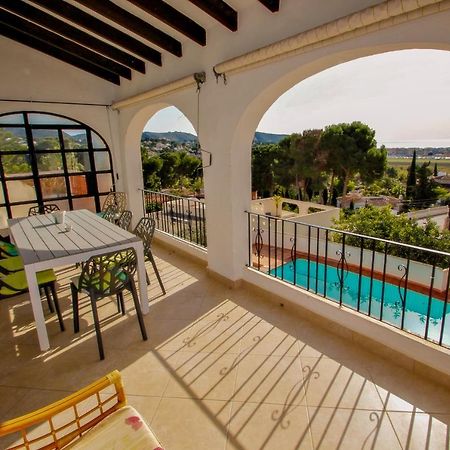 Dos Chicas - Sea View Villa With Private Pool In Moraira Teulada Bagian luar foto