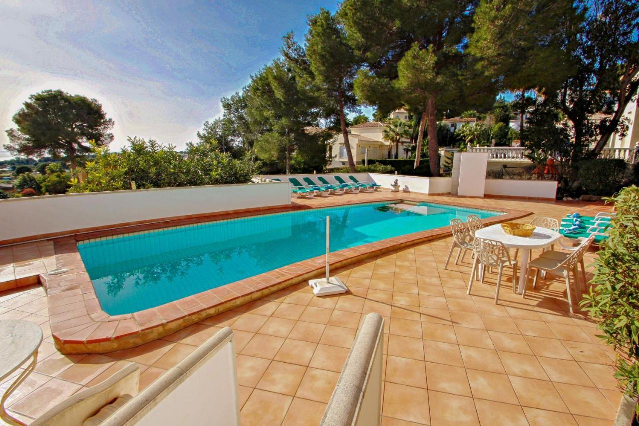 Dos Chicas - Sea View Villa With Private Pool In Moraira Teulada Bagian luar foto